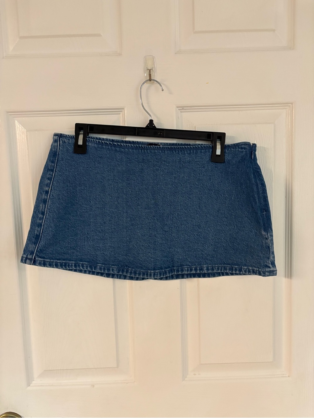 NEW American Eagle Blue Denim Mini Skirt with shorts